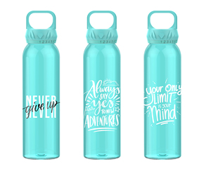 Gran oferta, botella de agua de plástico sin BPA, botella de agua de alta capacidad para deportes al aire libre con elevador - Product Image 1