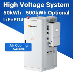 Sistema de Almacenamiento de Energía de Litio Todo en Uno para Exteriores, 50kw 100kw Trifásico, Banco de Baterías Solares de 100kwh 200kwh 265kwh - Product Image 1
