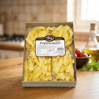 Pâtes Pappardelle Artisanales Tissi 250g Pack de 12 Ingrédient Principal Blé Dur avec Eau Fabriqué en Italie