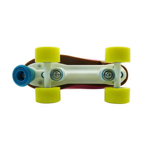 Haute qualité professionnel <span class=keywords><strong>Quad</strong></span> patins à roulettes chaussures femmes 4 roues patins à roulettes pour adultes PVC paillettes <span class=keywords><strong>Quad</strong></span> patins - Product Image 4