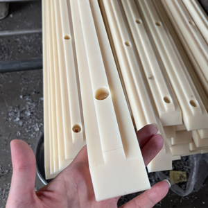 Rail de guidage en nylon <span class=keywords><strong>MC</strong></span> vierge sur mesure, sans bavures, pour ligne d'assemblage d'emballage et ligne de tri logistique - Product Image 5