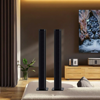 Speaker BT vertikal Bass berat untuk rumah ruang tamu Surround Sound bar Stereo