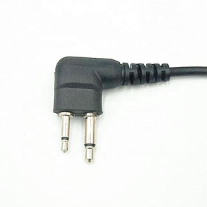 Eh26 CP040 Tai nghe 2pin 1 dây cuộn dây Cáp Walkie Talkie tai nghe hai cách phát thanh tai nghe cho CP040 CP200 GP68 GP300 GP88 dtr650 - Product Image 6