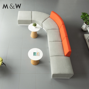 M & W văn phòng hiện đại <span class=keywords><strong>sofa</strong></span> sang trọng Modular cắt <span class=keywords><strong>sofa</strong></span> đặt đồ nội thất - Product Image 5