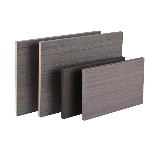 Guangxi Export 12/15/18mm solid color high gloss matte finish uv melamine mdf plywood high gloss mdf board for cabinets