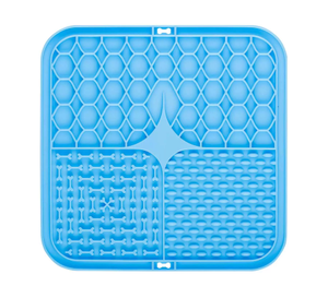 Silikon Pet köpek yavaş besleyici Mat Spatula gıda yeme yavaş kase Mat Anti kayma vantuz tabanı ile köpek kedi sağlığı için - Product Image 5