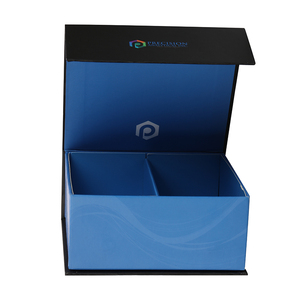 Luxury Custom Matt Paper Cardboard Black Magnetic Box Hard Packaging Boxes Magic Gift Box