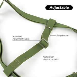 Laisse et Harnais pour Chien en PVC de Haute Qualité, Imperméables, Ajustables et Durables, avec Boucles à Libération Facile pour Chiens de Petite et Grande Taille - Product Image 2