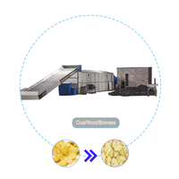 Industriële fruit- en groenteverwerkingsmachine voor het drogen van aardappelen