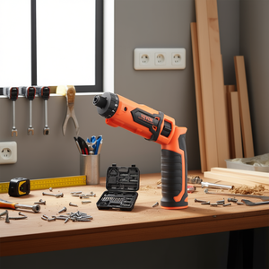 Destornillador Eléctrico Inalámbrico Vevor de 8V, 7Nm, Recargable, Kit de Herramientas para Reparaciones del Hogar con Luz LED, Doble Mango, Destornilladores de Tuercas - Product Image 2