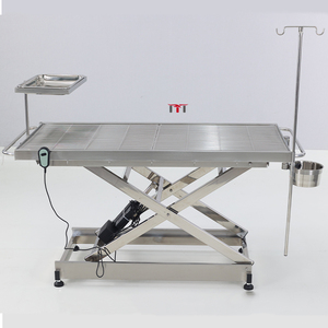 <span class=keywords><strong>Table</strong></span> d'opération électrique pour clinique vétérinaire MT MEDICAL, vente chaude, PLVOT-002, acier inoxydable, facile à désinfecter pour tous les animaux - Product Image 2