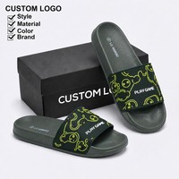 Sandalias Infantiles Personalizadas al por Mayor con Logotipo, Diseño de Control de Videojuegos, Unisex, para Verano y Exteriores