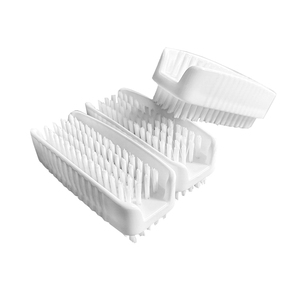 Brosse de nettoyage des ongles à deux faces, brosse professionnelle pour le nettoyage des doigts pour les médecins - Outil d'hygiène des mains avec fonction de distribution de savon - Product Image 6