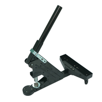 Perforateur manuel pour la fabrication de boutons pour bâche en vinyle et bâche, machine à œillets semi-automatique avec roue en fer à 3 roues de 10 mm