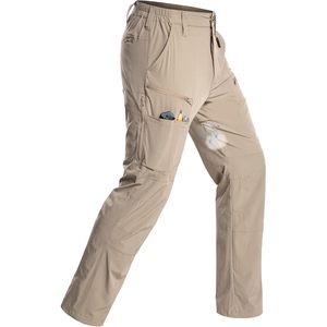 Pantalon cargo de randonnée pour homme Carwonic, séchage rapide, résistant à l'eau, léger, en nylon, pour la pêche en plein air, pantalon tactique, 10 poches - Product Image 1