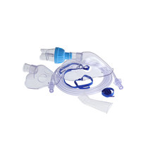 Pasokan pabrik masker wajah nebulating dewasa pvc kelas medis