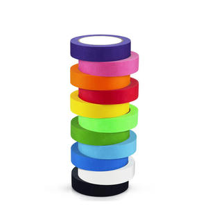 Yalanpack kustom untuk <span class=keywords><strong>3M</strong></span> Jumbo gulungan otomotif lakban penutup 12Mm satu sisi kuat perekat putih hijau pita pemisah - Product Image 1