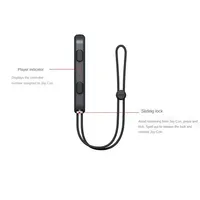 Sangle de remplacement élastique noire pour manette Nintendo Joy-Cons NS par accessoires de jeu Joycons