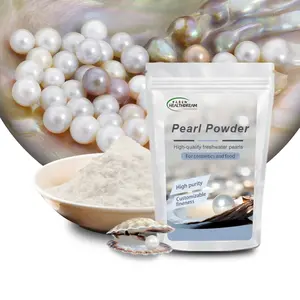 Polvo de perlas ultrafino puro de grado cosmético comestible de Healthdream, grado A para blanquear la piel