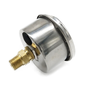 Manómetro de Presión Resistente a Vibraciones Axiales YN40Z 0-1MPa Vacío -0.1-0MPa Carcasa de Acero Inoxidable - Product Image 1