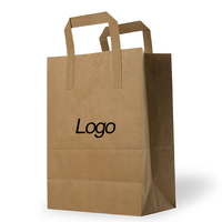 Papier de sac personnalisé avec papiers de sachet à provisions de grand emballage imprimés personnalisés