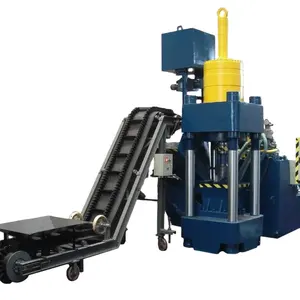 factory supply metal scrap briquetting press/ briquette machine