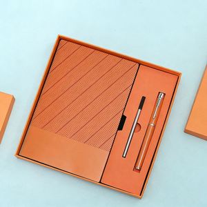Custom Logo Luxury Soft PU Leather A5 <b>Notebook</b> Journal Gift <b>Set</b> with Pen Refill Personalised Leather <b>Notebook</b> with Pen Gift <b>Set</b> - Product Image 1