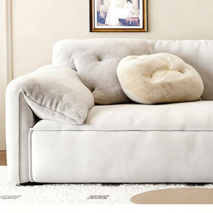 Sofà componibile in tessuto di fascia alta moderno, <span class=keywords><strong>Design</strong></span> comodo ed elegante con elemento angolare per soggiorno - Product Image 4