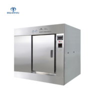 Autoclave Horizontal Rectangular de Doble Puerta Automática, Acero Inoxidable 316L/304, Doble Capa Anticorrosión para Desinfección