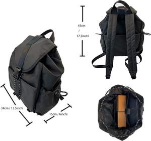 Travel Sport Skateboard Backpack for Men Women Yoga Mat <b>Rucksack</b> Waterproof String Bag Student Bag Badminton Backpack - Product Image 2