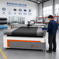 Machine de découpe industrielle CNC pour feuilles de caoutchouc, idéale pour la production de joints à bride, de garnitures et d'entretoises - Offre Spéciale