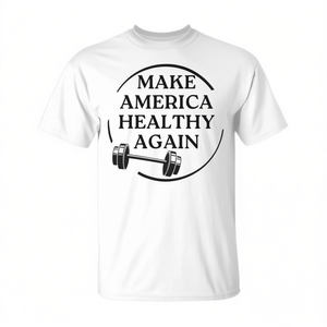 T-shirt de fitness pour faire de l'Amérique à nouveau une nation saine - Product Image 2