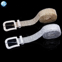 2019 Thiết Kế Mới Lạ Mắt Vành Đai Rhinestone Tây Ban Nha Cho Phụ Nữ Hot Girl