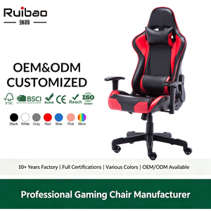 <span class=keywords><strong>Chaise</strong></span> de bureau ergonomique pivotante en cuir PU, personnalisable, à prix abordable, avec accoudoirs 4D et vérin à gaz 4 positions, idéale pour le <span class=keywords><strong>gaming</strong></span> industriel - Product Image 1