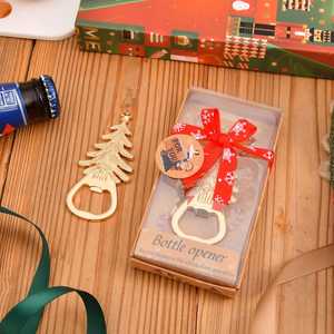 Abridor de Botellas con Diseño de Árbol de Navidad, Recuerdos para Fiestas de Adultos, Regalo Promocional - Product Image 2