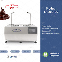 Distributeur de chocolat et de lait LST double 5,5 L en acier inoxydable avec contrôle précis de la température