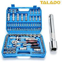 Ensemble d'outils multifonctions pour voiture à haute dureté, 108 pièces, pour le démontage et l'assemblage de boulons et d'écrous