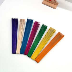 Éventails pliants en bois personnalisés avec logo, ruban, cadeaux pour mariage, fête prénuptiale, anniversaire, souvenir pour invités - Product Image 6