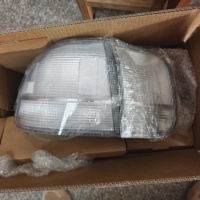 Feux arrière de haute qualité pour Honda Civic 4 portes berline 1996-1998 (entièrement transparents)