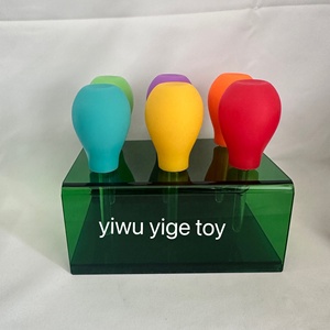 Ensemble de 6 compte-gouttes colorés Jumbo avec support Outils de classe scientifique Accessoires sensoriels pour enfants - Product Image 5