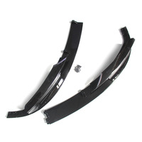 F30 F35 sport lèvre de pare-chocs avant MP texture fibre de carbone séparateur de lèvre avant diffuseur de menton avant pour BMW série 3 F30 F35 F31