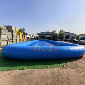 Piscina hinchable portable air blow up giant <b>inflatable</b> swimming <b>pool</b> <b>for</b> outdoor summer fun - Product Image 3