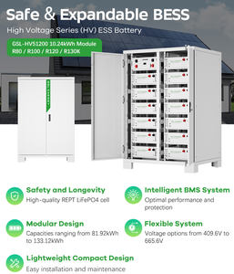 Batteries au lithium-ion LiFePO4 écologiques pour système de stockage d'énergie commercial, refroidissement par air, capacité de 215 kWh, garantie de 10 ans - Product Image 4