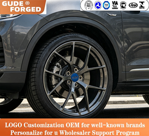 Rines Forjados Monobloque GUDE FIR <span class=keywords><strong>EVO</strong></span> OEM de Diseño Cóncavo Profundo, Personalizables de 15-26 Pulgadas, Aleación de Aluminio 5x114.3 5x120 para Corolla y Sonata - Product Image 2