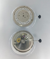 Mouvement de montre automatique japonais Miyota 9015, acier inoxydable, 24 rubis, 28800BPH, 26,00 mm x 3,90 mm, date, OEM, montre personnalisée de qualité supérieure