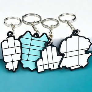 Chaveiro de PVC Macio para Lembrança Turística, Chaveiro de Borracha Personalizado, Suporte para Chave com Logotipo 3D, Chaveiro Promocional, Fabricante de Brindes - Product Image 5