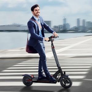 Entrepôt UE Pièces bon marché Chine hors route 600W moteur Trotinette <span class=keywords><strong>électrique</strong></span> longue portée Engwe Y600 Scooter <span class=keywords><strong>électrique</strong></span> avec siège - Product Image 2