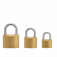 Cadenas en laiton haute sécurité de qualité supérieure 40 mm avec fonction étanche, cadenas de sécurité antivol de qualité commerciale