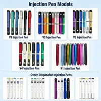 Étui de protection portable pour stylo d'injection V2/V3/V4, boîte de rangement pour stylo, organisateur de voyage pour usage quotidien et activités de plein air