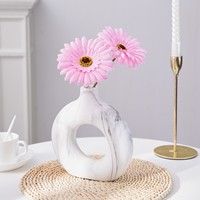 Bunga Gerbera Daisy Buatan dari Kain Poliester, Cetakan Injeksi, Grosir, Dekorasi Rumah, Pernikahan, Fotografi Luar Ruangan